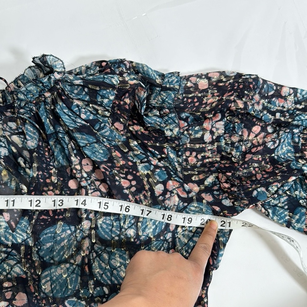 Ulla Johnson Roma Blouse Size 0 Silk - Picture 8 of 12